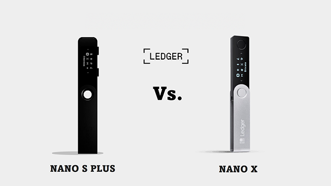 Ledger Nano S Plus vs Ledger Nano X. Сравнение.